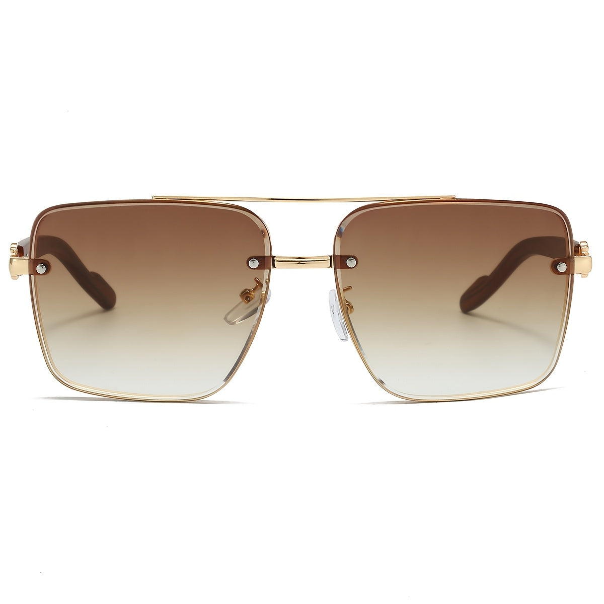 Lunettes de soleil rétro carrées effet bois pour hommes et femmes – Verres dégradés AC anti-UV400, monture légère en polycarbonate, 7 coloris au choix, lunettes de style urbain vintage pour la conduite, les voyages et le quotidien