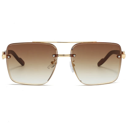 Lunettes de soleil rétro carrées effet bois pour hommes et femmes – Verres dégradés AC anti-UV400, monture légère en polycarbonate, 7 coloris au choix, lunettes de style urbain vintage pour la conduite, les voyages et le quotidien