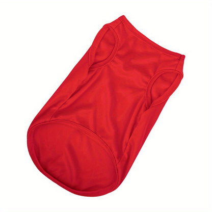T-shirts pour petits chiens - Pull doux et coloré pour chiot, vêtements pour animaux légers et respirants pour chiens mâles et femelles, tenue décontractée pour chien pour temps chaud