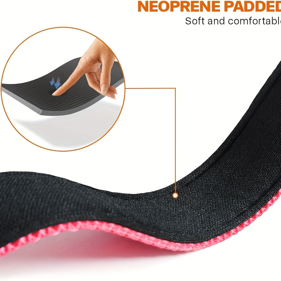 Collier pour chien réfléchissant avec boucle de sécurité verrouillable - Collier pour animal en nylon respirant, rembourré en néoprène doux et réglable pour chiens de petite, moyenne et grande taille, collier de sécurité haute visibilité nocturne