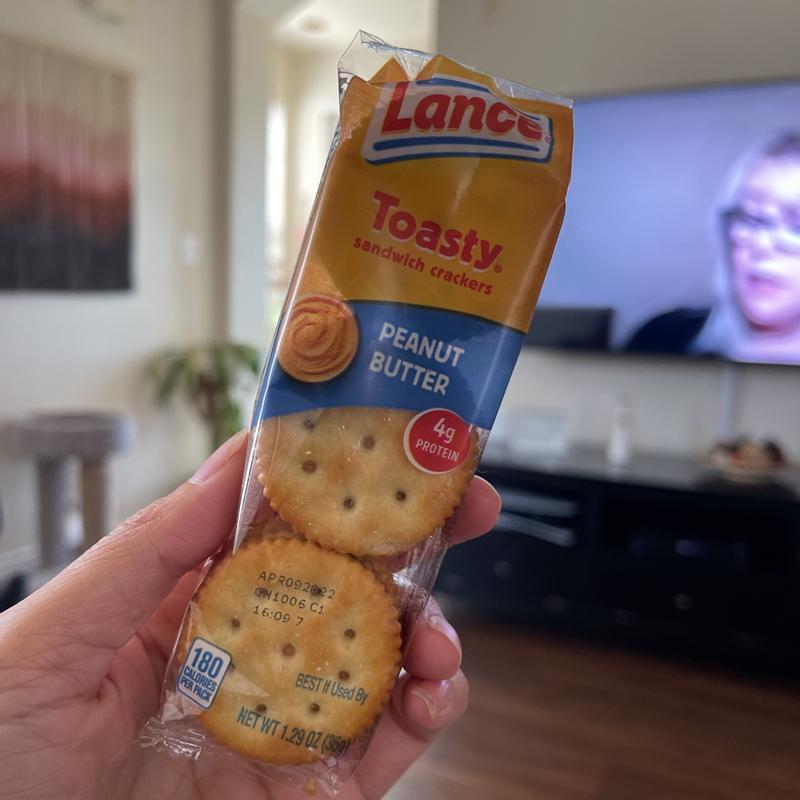 Assortiment de crackers sandwichs Lance, beurre de cacahuète et fromage, saveurs classiques, paquet de 20 ou 40 snacks