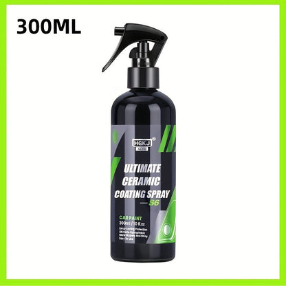 Spray de revêtement céramique pour voiture – Protection de peinture haute brillance et agent de renouvellement de revêtement, spray de protection céramique multifonctionnel à action rapide pour peinture, vitres et garnitures de voitures, camions et SUV