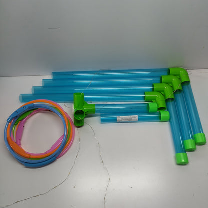 Jeu de lancer d'anneaux LED pour extérieur avec anneaux lumineux - Jeu de pelouse nocturne pour famille, adultes et enfants - Cadeau de compétition de lancer pour jardin, parc et fête, idéal pour les anniversaires, Noël et les vacances
