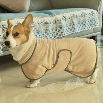 Peignoir pour chien à séchage rapide, super absorbant, serviette de bain pour animaux, manteau pour chiens petits, moyens et grands, XS S M L XL XXL 3XL, 7 couleurs : bleu clair, rose vif, orange, bleu foncé, vert, kaki, rose