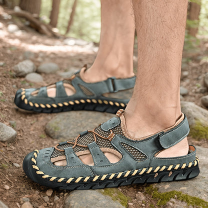 Sandales d'eau fermées pour hommes - Sandales de sport antidérapantes à séchage rapide pour la plage, la marche et les activités de plein air, semelle souple et respirante, disponibles en 4 coloris, tailles US 5 à 12,5