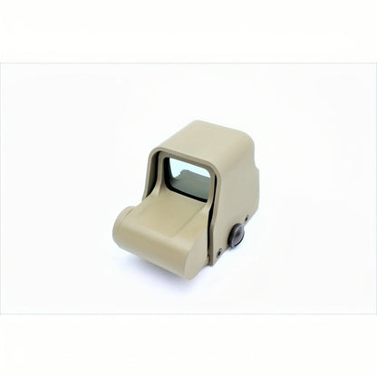 Viseur point rouge et vert, lunette tactique avec montage sur rail 20 mm – Lunette de visée à double illumination pour le tir sportif, la chasse et l'airsoft, finition marron, acquisition de cible précise