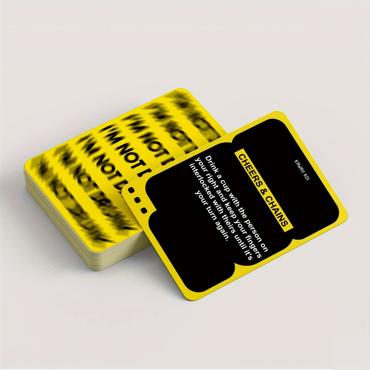 Jeu de cartes amusant avec 55 cartes hilarantes – Parfait pour les soirées jeux, les 21 ans, les enterrements de vie de jeune fille et les réunions entre adultes – Cadeau idéal pour briser la glace et jeu à boire inoubliable