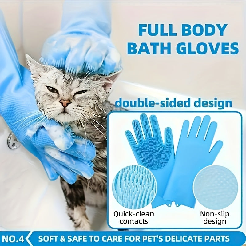 Kit de toilettage pour chien 6 pièces – Brosse, gants de lavage en silicone, serviette en microfibre et outil de mue, sans électricité, kit de soins essentiels pour un pelage brillant, cadeau pour propriétaires de chiens