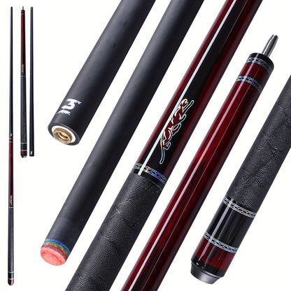 Queue de billard en fibre de carbone PREDAIDR série SP 58" – Queue de billard professionnelle à faible déflexion, procédé 12,5 mm, grip en cuir, joint 3/8x8, 19-20 oz