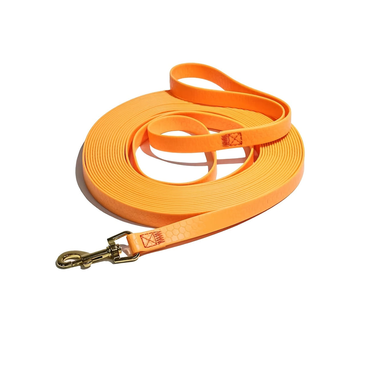 Laisse de dressage pour chien imperméable 3/6/9/15m – Longue longe en nylon enduit DuraSoft pour chiens de grande, moyenne et petite taille – Laisse de rappel anti-nœuds pour la randonnée, le camping, la plage, le jardin et la baignade