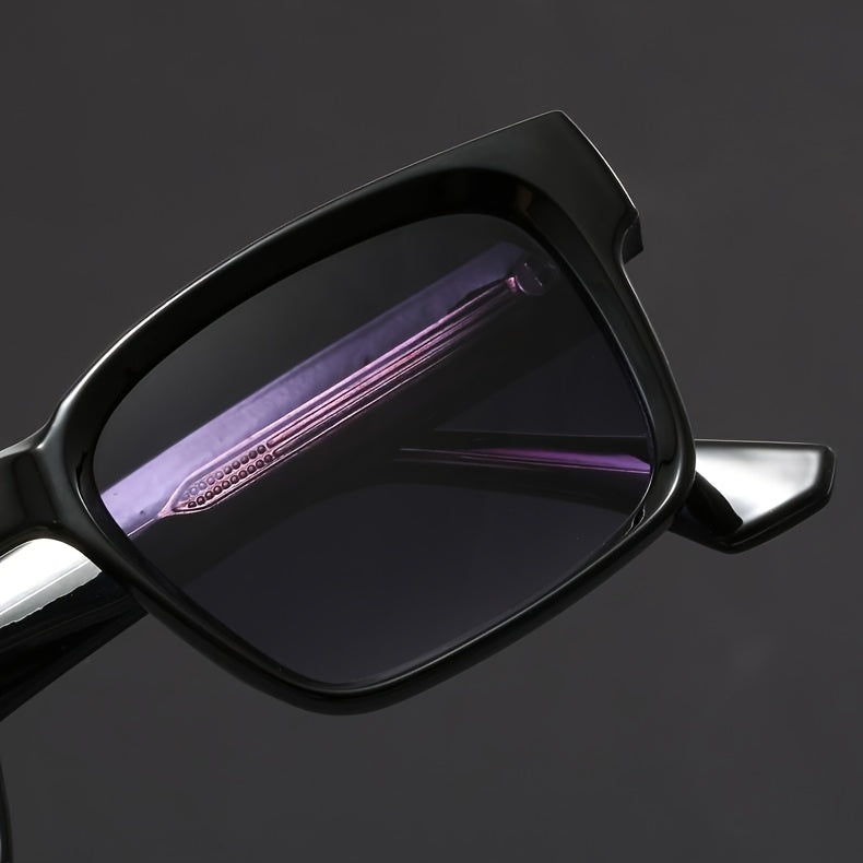 Lunettes carrées rétro pour hommes – Monture légère et durable en TR90, style classique d'inspiration japonaise, lunettes polyvalentes pour le quotidien et les occasions formelles, plusieurs coloris disponibles