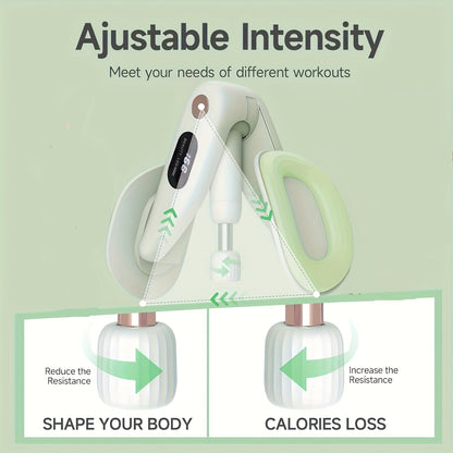Appareil de renforcement du plancher pelvien et des cuisses avec compteur de répétitions – Musculation ajustable pour cuisses, fessiers et exercices de Kegel pour l'entraînement à domicile pour femmes