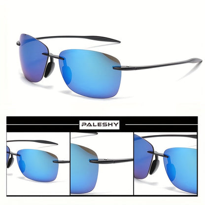 Lunettes de soleil polarisées pour hommes – Pack de 3 ou 6, protection UV400, verres HD anti-reflets, monture en polycarbonate légère, lunettes pour la conduite et les sports de plein air, lot cadeau pour lui