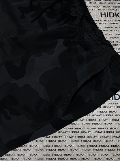 Pantalon cargo camouflage pour femme – Pantalon long décontracté pour la randonnée et le plein air, léger et respirant, multipoches, taille élastique, XS-XXL, camouflage