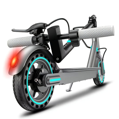 Trottinette électrique pliable pour adultes, moteur sans balais 350 W, double frein à tambour, pneus pleins 8,5 pouces, écran LCD 3 vitesses, charge maximale 120 kg, pliage en 3 secondes, trottinette électrique urbaine portable