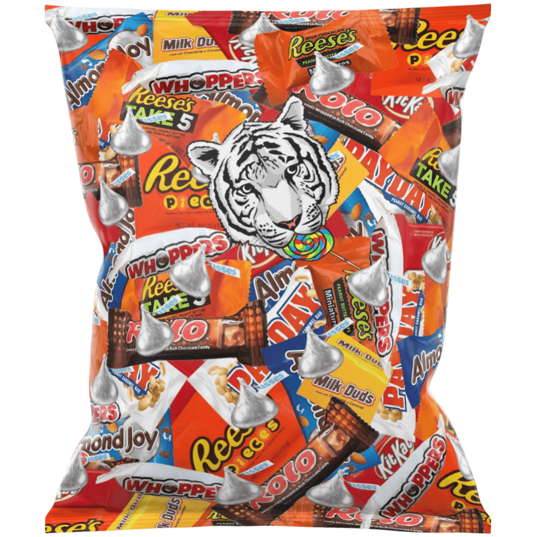 Assortiment de chocolats en vrac, emballés individuellement, idéal pour les fêtes, Halloween, les vacances, les cadeaux de Noël, les collations de bureau, 2 lb, 4 lb, 6 lb