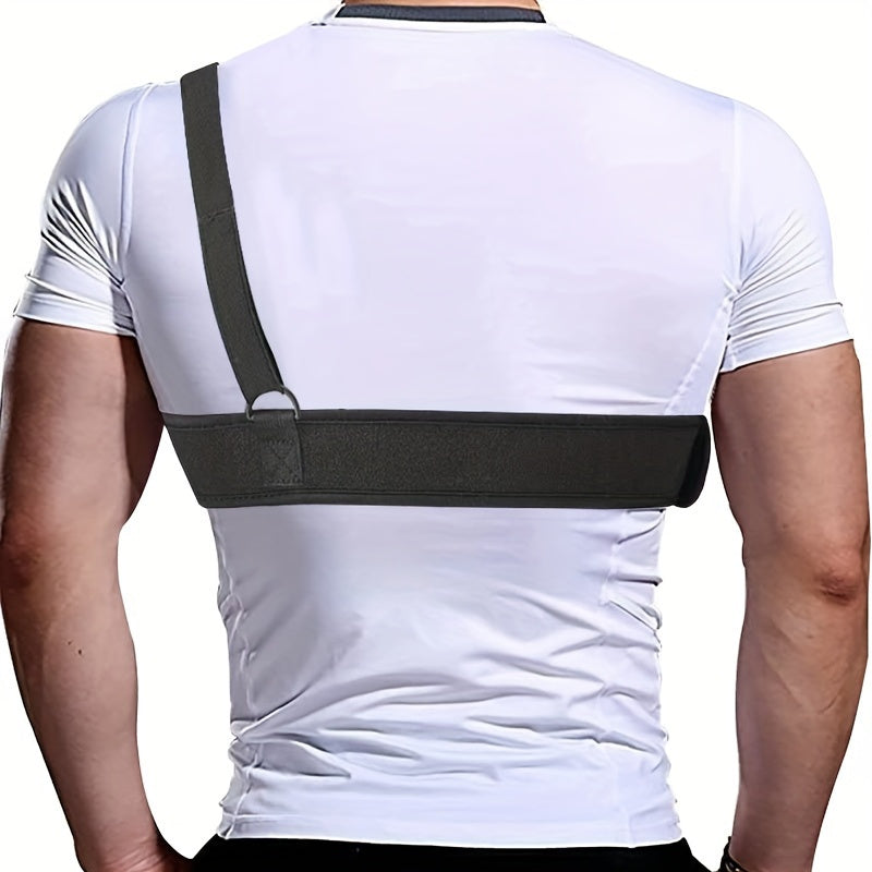 Étui de ceinture ventrale pour port dissimulé universel ambidextre compatible 9mm Glock série G, Sig P365, LCP, LC9 – Étui de pistolet de taille réglable à tir rapide en polyester pour hommes et femmes, tailles S M L