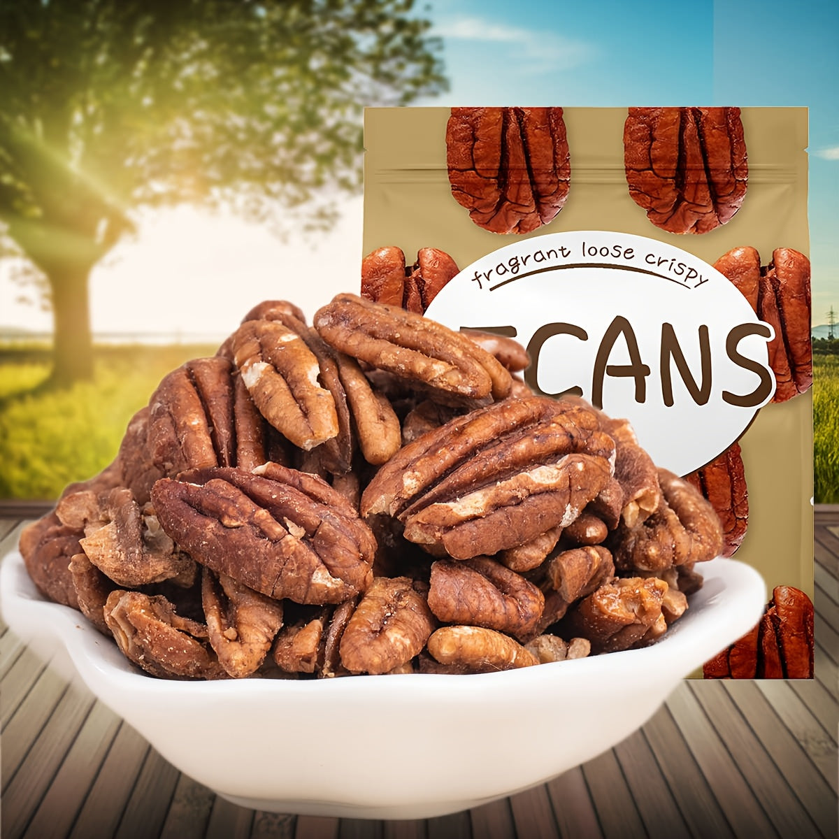 Noix de cajou grillées enrobées de sucre sans sel, 3 sachets (300 g chacun) – En-cas asiatique nutritif aux fruits secs, idéal pour les cadeaux de fin d'année, le thé de l'après-midi, le bureau et le grignotage au quotidien