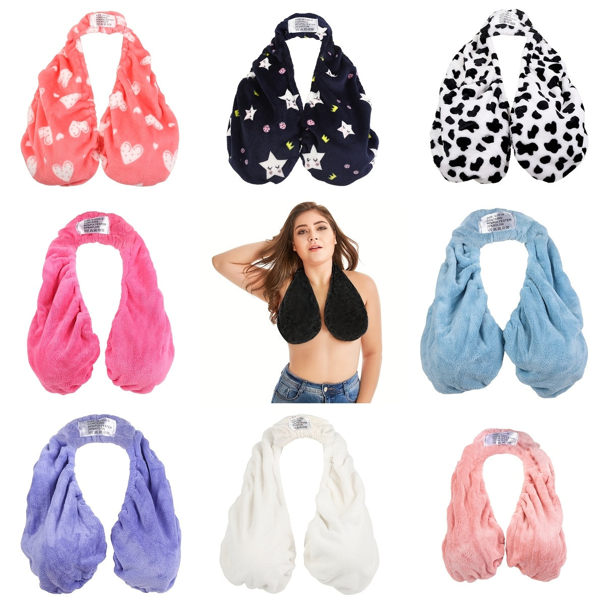 Haut tube soutien-gorge serviette sans bretelles pour femmes, enveloppe de poitrine en peluche douce, absorbante et respirante pour la plage, le sport et le quotidien, plusieurs couleurs S M L