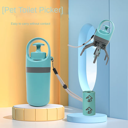 Ramasse-crottes portable en EVA pour chien avec sac – Outil de ramassage de déjections canines extérieur léger et hygiénique, aucune pile requise