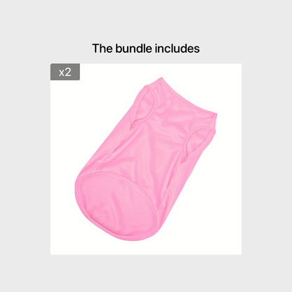 T-shirts pour petits chiens - Pull doux et coloré pour chiot, vêtements pour animaux légers et respirants pour chiens mâles et femelles, tenue décontractée pour chien pour temps chaud