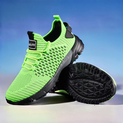 Chaussures de course pour hommes, baskets légères et respirantes - Chaussures de sport, marche, tennis, fitness et décontractées pour hommes, confortables et tendance, multicolores