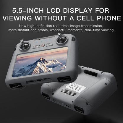 Professional GPS 4K Camera Drone with 360° Obstacle Avoidance, 3-Axis Gimbal Optical Zoom, 10KM Long Range, Night Shot, Foldable Quadcopter with One-Key Return - Aerial Photography Drone with 2 Batteries