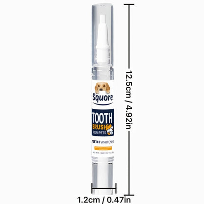 Pet Dental Cleaning Pen 2-Pack – Plant-Based Formula Teeth Cleaning Pen for Dogs & Cats, Effective Tartar & Plaque Remover, No-Brush Dog Teeth Cleaner for Fresh Breath and Healthy Gums, Easy Finger Application
