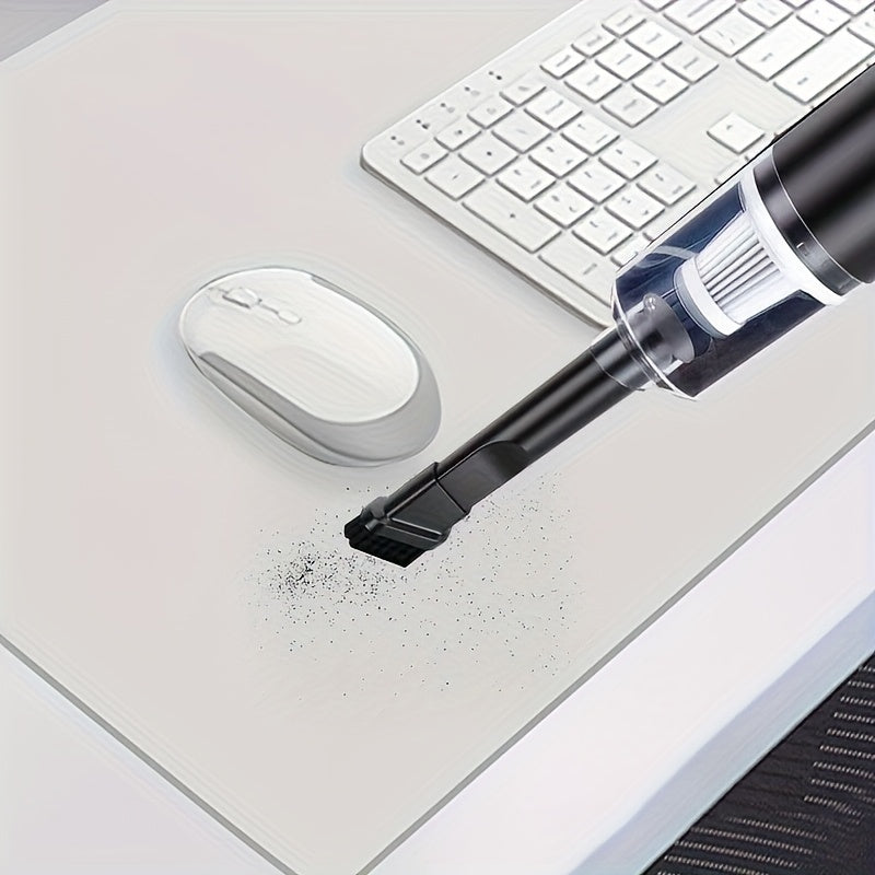 Mini aspirateur sans fil 4 kPa, batterie 30 heures – Aspirateur portable rechargeable par USB avec fonction souffleur et aspiration pour clavier, ordinateur, intérieur de voiture et nettoyage de la maison, cadeau pour la Saint-Valentin et le Nouvel An