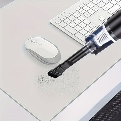 Mini aspirateur sans fil 4 kPa, batterie 30 heures – Aspirateur portable rechargeable par USB avec fonction souffleur et aspiration pour clavier, ordinateur, intérieur de voiture et nettoyage de la maison, cadeau pour la Saint-Valentin et le Nouvel An