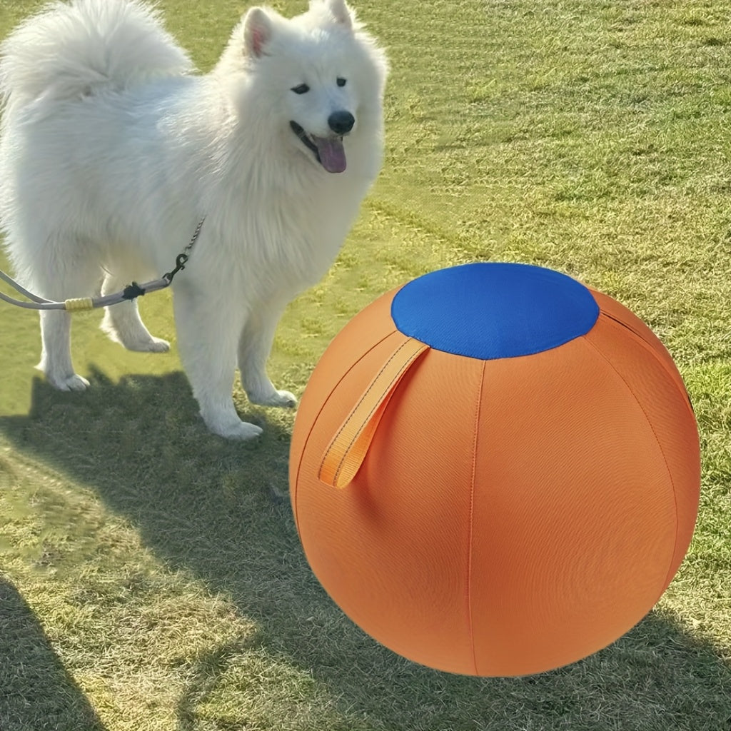 Balle de jeu résistante à la mastication pour chiens – Jouet durable pour le rapport et le dressage, idéal pour Golden Retriever, Bouledogue, Shiba Inu, Corgi et Berger Australien, pour le jeu en autonomie et l'obéissance.