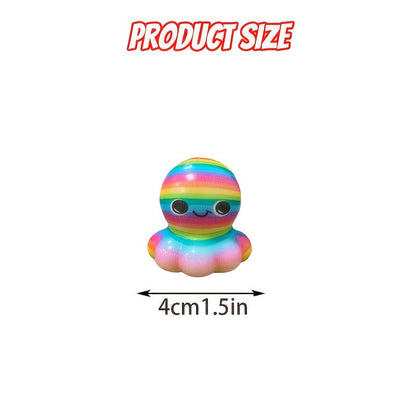 Cute Octopus Squishy Toys Soft Slow Rising Fidget Sensory Squeeze Stress Relief Balls for Kids Adults Classroom Prizes Party Favors Birthday Gifts Holiday Stocking Stuffers Random Colors 10 20 30 Pack