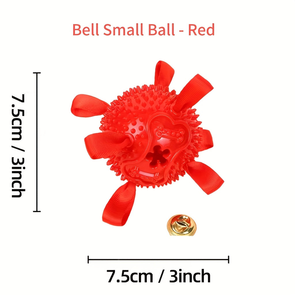 Balle de jeu résistante à la mastication pour chiens – Jouet durable pour le rapport et le dressage, idéal pour Golden Retriever, Bouledogue, Shiba Inu, Corgi et Berger Australien, pour le jeu en autonomie et l'obéissance.