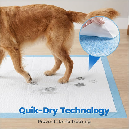 Tapis de propreté XXXL pour chiens, extra larges, 8 couches, super absorbants et anti-fuites – Alèses jetables pour chiots, idéales pour voitures, cages et canapés, tailles multiples 80x120 cm, 80x90 cm, 145x80 cm