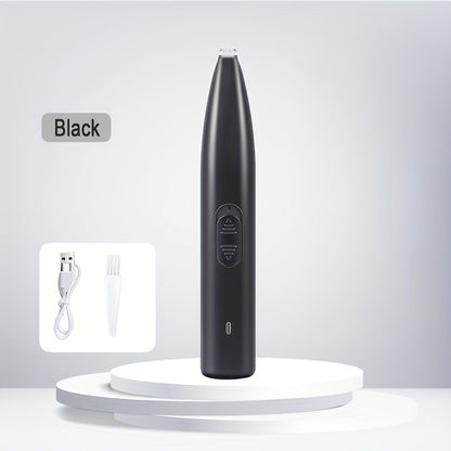 Pet Electric Hair Clipper for Dogs & Cats – Quiet Cordless Underfoot Paw Trimmer for Small Medium Large Breeds, USB Rechargeable Low Noise Grooming Kit