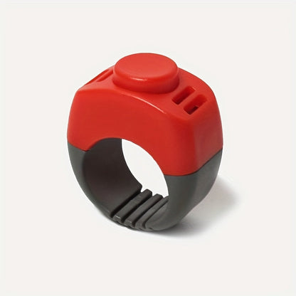 Clicker à bague pour dressage de chien - Clicker de dressage mains libres à porter au doigt pour chiens, chats, oiseaux, chevaux et lapins - Sans pile, taille réglable, couleurs tendance