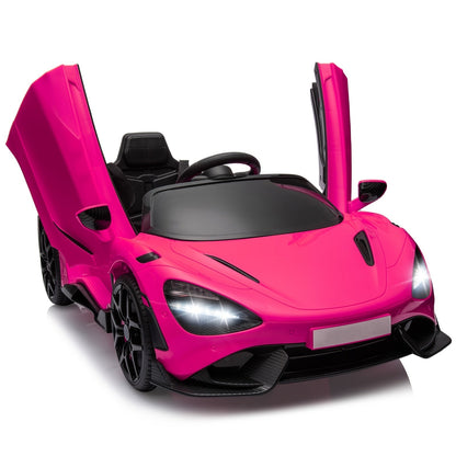 Voiture électrique pour enfants de 3 à 5 ans - Véhicule à batterie avec 3 vitesses, télécommande parentale, système de suspension et lumières LED | Cadeau d'anniversaire ou de Noël pour garçons et filles