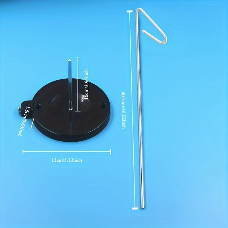 Porte-bobine universel pour machine à coudre portable, support de bobine détachable à base épaisse, accessoire de couture pour la maison et le voyage, compatible dans 195 pays