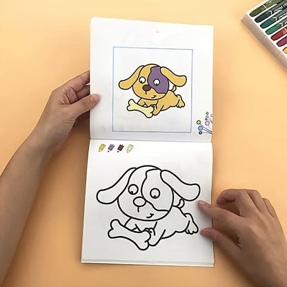 Livre de coloriage pour enfants de 160 pages avec animaux, océans, plantes et motifs graffiti – Joli livre d'images éducatif et ludique pour filles et garçons de 4 à 8 ans | Cadeau artistique amusant, apprentissage créatif sans écran