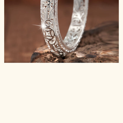 Bracelet jonc en argent pur S999 pour femme – Manchette fermée massive, bijou en argent fin de haute pureté, accessoire de mode élégant et brillant, cadeau idéal pour un anniversaire ou une fête.