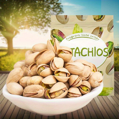 Pistaches naturelles avec coque, sachets individuels, lot de 3 de 150 g chacun, collation protéinée prête à consommer