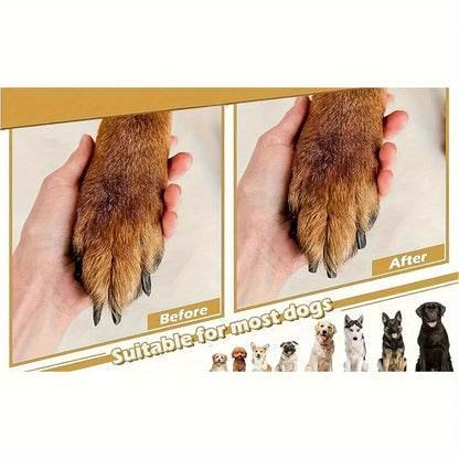 Planche à gratter pour griffes de chiens et petits animaux - Lime à griffes sans stress pour animaux, sans pile, outil de soin des pattes doux et sûr pour chiens, chats et lapins, toilettage sans anxiété