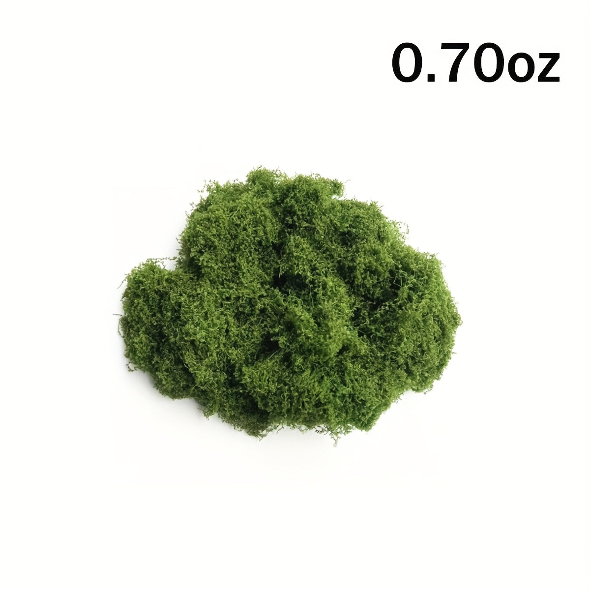 Mousse artificielle réaliste pour terrariums, miniatures et paysages - Fausse mousse pour plantes en pot, maisons de poupées, dioramas, modélisme ferroviaire, aquariums et écosystèmes miniatures, entretien facile, 4 tailles de 10 g à 100 g