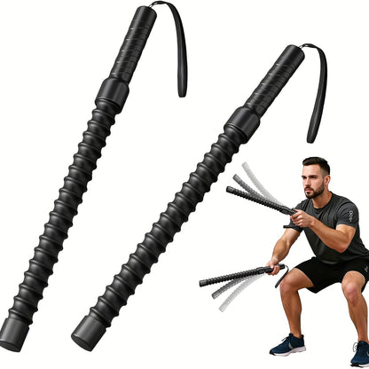 Lot de 2 cordes à sauter sans corde pour combat – Cordes d'entraînement lestées pour fitness en salle de sport à domicile, intensité réglable, équipement d'exercice portable pour hommes et femmes