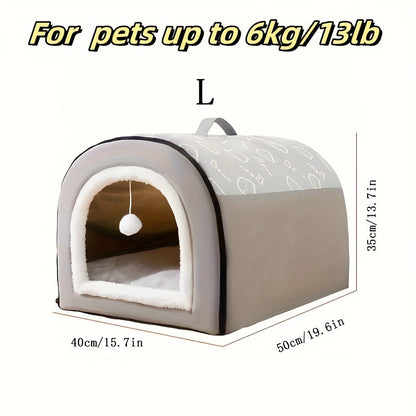 Panier pour chien lavable avec housse amovible et fond antidérapant – Soutien en mousse orthopédique, lit douillet toutes saisons pour chiens de petite, moyenne et grande taille jusqu'à 45 kg, motif cartoon, lavable en machine