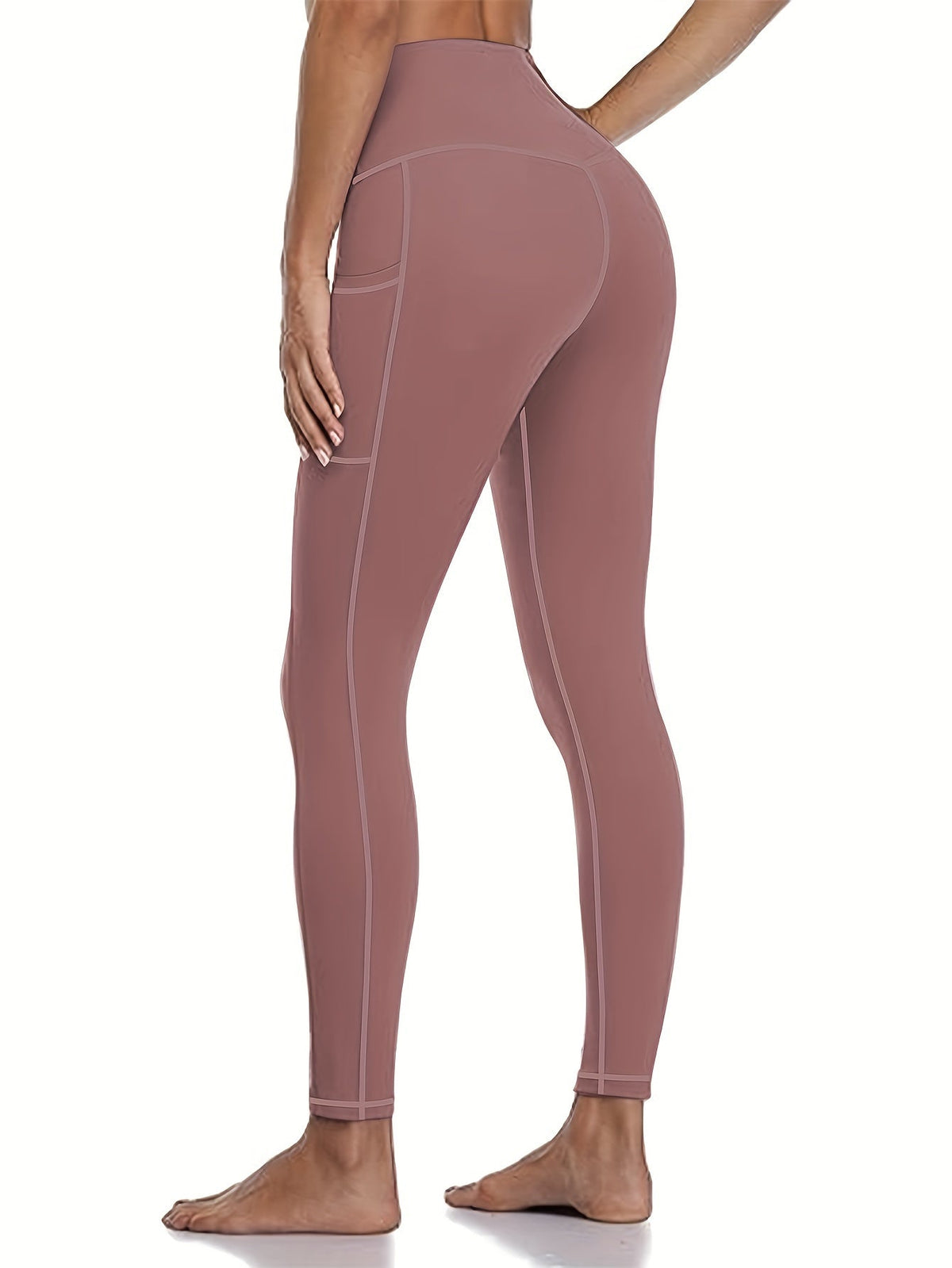 Lot de 5 pantalons de yoga de compression à motifs pour femmes – Leggings de fitness 7/8, coupe cheville, à motifs léopard, camouflage et unis, bas de survêtement de sport taille haute pour la gym, S-XXL
