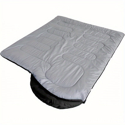 Sac de couchage 3 saisons avec oreiller et sac de compression – Système de couchage léger pour adultes, randonnée, sac à dos, aventures en plein air, voyage et utilisation d'urgence, 4 couleurs