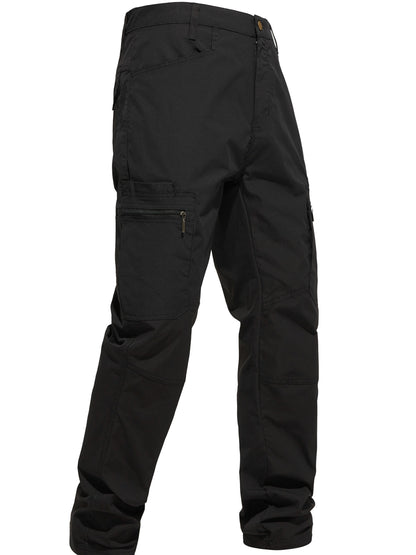 Pantalon cargo de randonnée pour homme, multipoches, tactique, toutes saisons, léger, pour camping, pêche, cyclisme, gris foncé, kaki, tailles 30-42