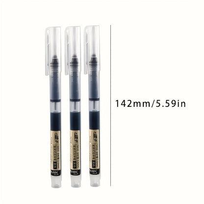 Lot de 30 stylos gel, séchage rapide, pointe fine 0,5 mm – encre fluide noire, bleue et rouge, capuchon de sécurité, plastique résistant, parfaits pour les étudiants, les examens, les devoirs, le bureau et l'usage quotidien