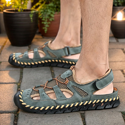 Sandales d'eau fermées pour hommes - Sandales de sport antidérapantes à séchage rapide pour la plage, la marche et les activités de plein air, semelle souple et respirante, disponibles en 4 coloris, tailles US 5 à 12,5